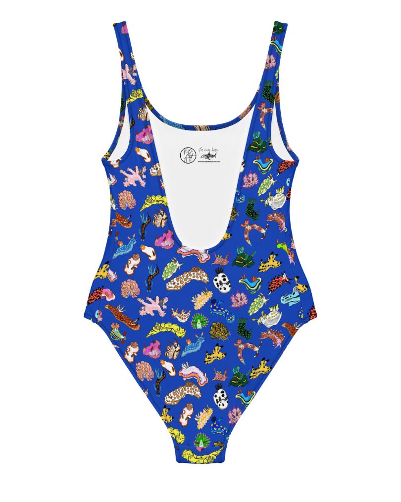 Nudibranch One-Piece Swimsuit – Rachel Brooks Art